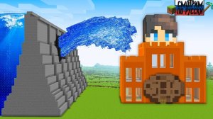 Я затопил весь мир, чтобы пранкануть друзей в Minecraft! 🌊😈 l СМОТРИМ ПО-РУССКИ