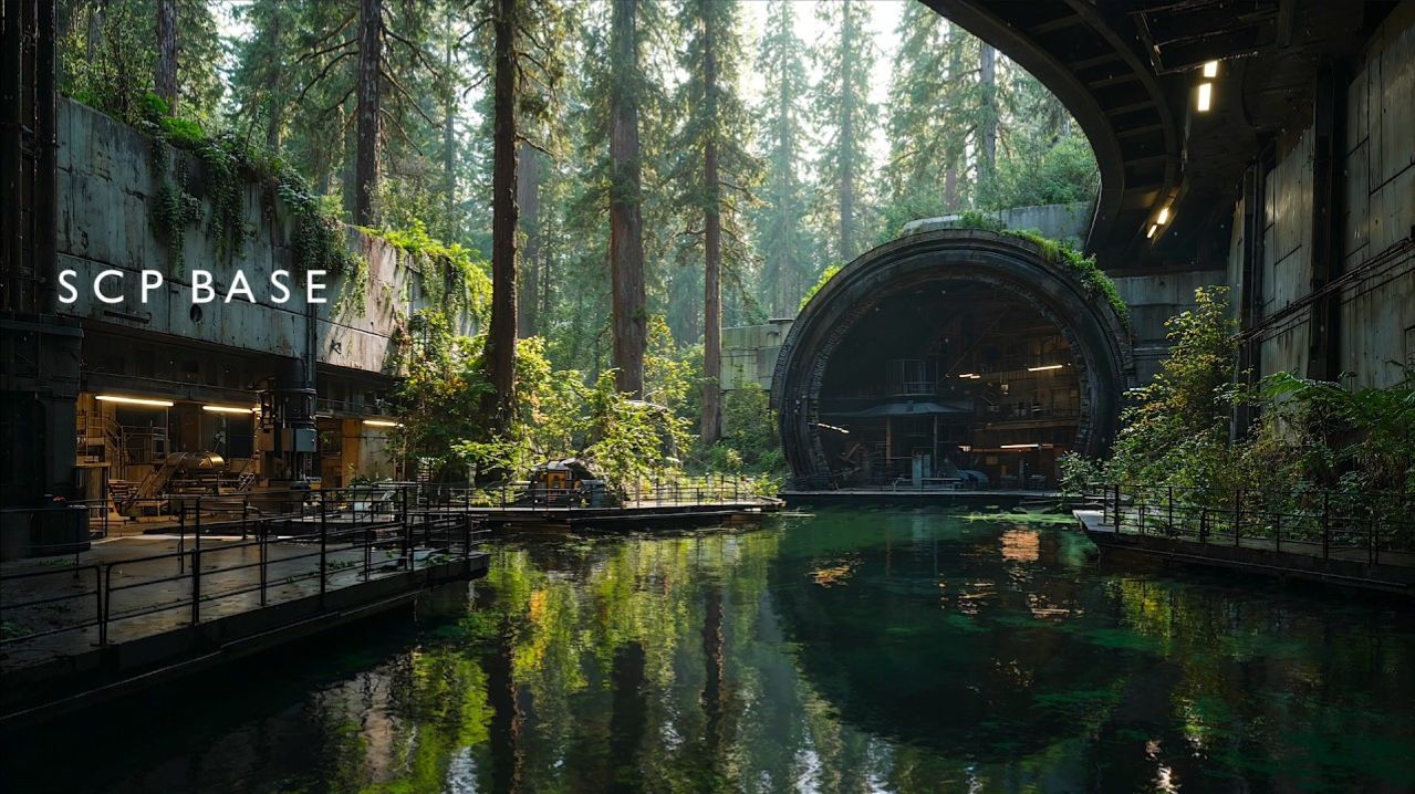 SCP Base - The Forgotten Facility  Dark Sci-Fi Ambience