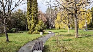 Санаторий ДЖИНАЛ. г. Кисловодск. Прогулка по территории. Апрель -2026 года.