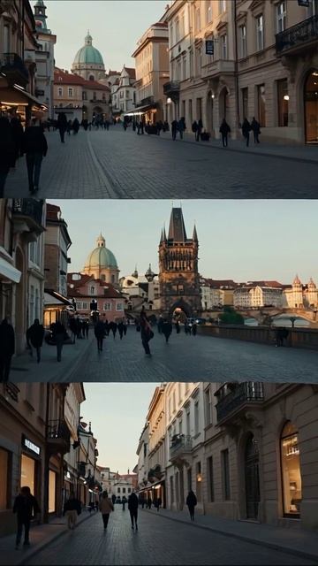 Прогулка по Праге: Красота истории и архитектуры #Прага #Путешествия #ГородскаяЖизнь