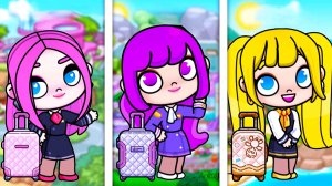 ТРИ СТЮАРДЕССЫ В АВАТАР ВОРЛД