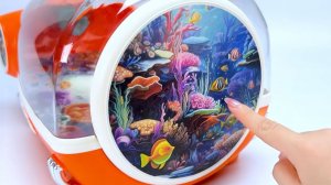 Мультики для детей. Развивающие детские игрушки. Аквариум.  Обзор и распаковка. Мультики для детей