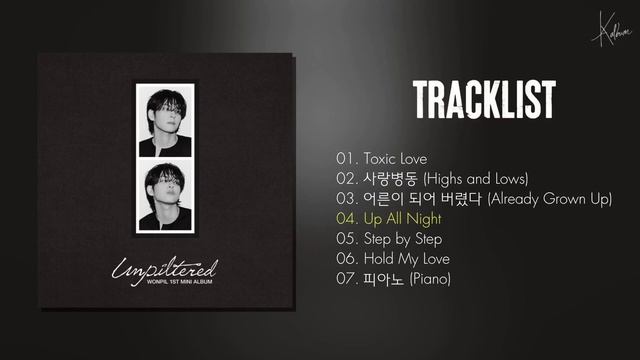 WONPIL (원필) - полный альбом / песни и хиты