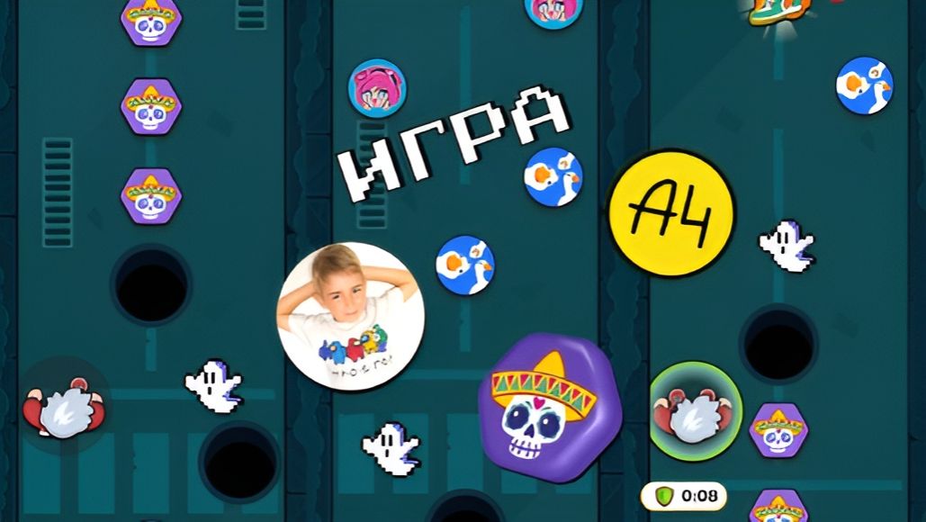 ИГРА от ВЛАД А4 👍 ВИДЕО №2. Собираем МАГНИТЫШЕЙ в приложении МАГНИТ! Nikita TV 📺