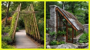 Садово-ландшафтные конструкции: красота и функциональность вашего участка 🌳