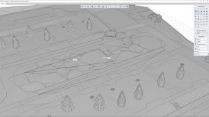 Работа с рельефом в Renga