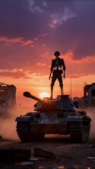 Сквозь руины: последняя боевая душа #война #потеря #память