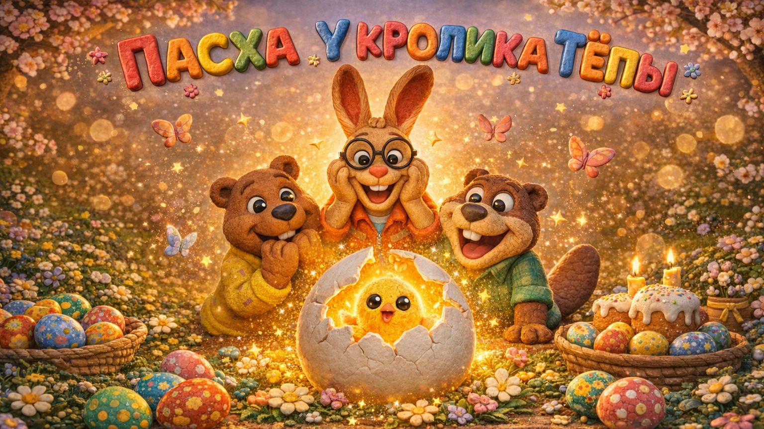 Пасха у кролика Тёпы