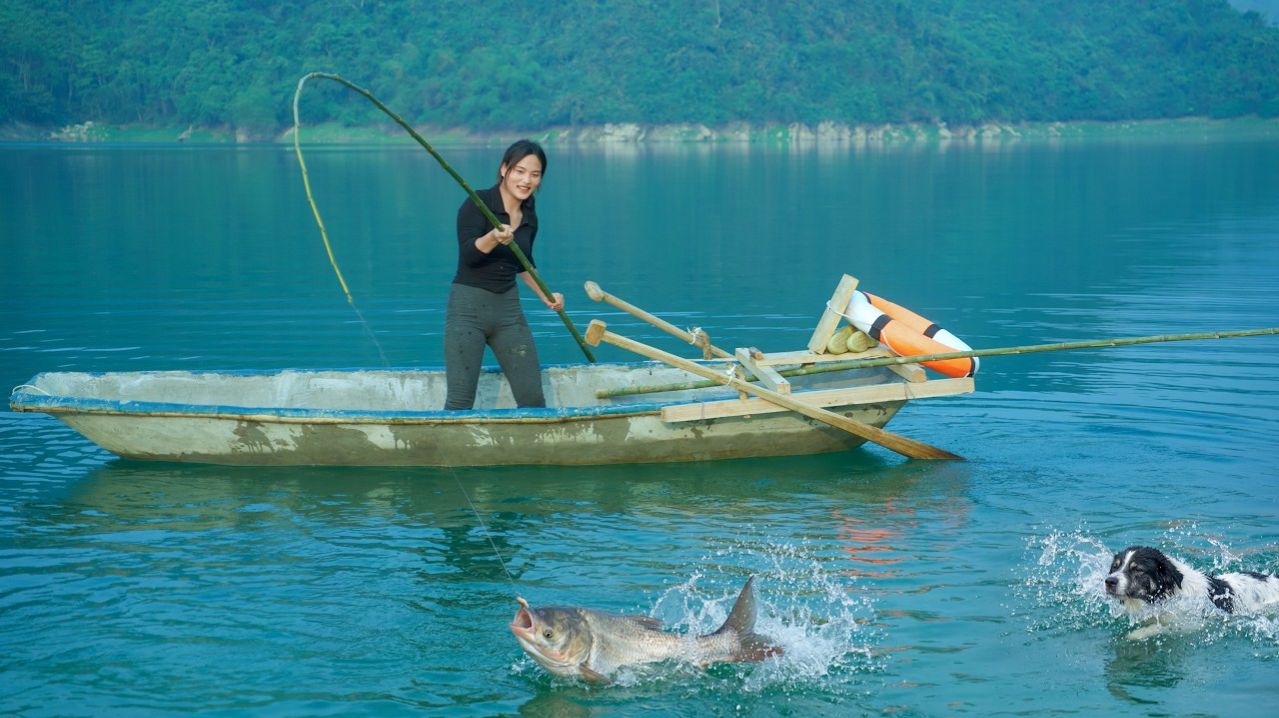 48 часов ожидания на озере… Наконец-то крупный улов!