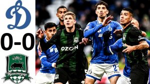 Краснодар и Динамо сыграли 0-0 в Кубке! Ничья в пользу быков? Обзор матча!