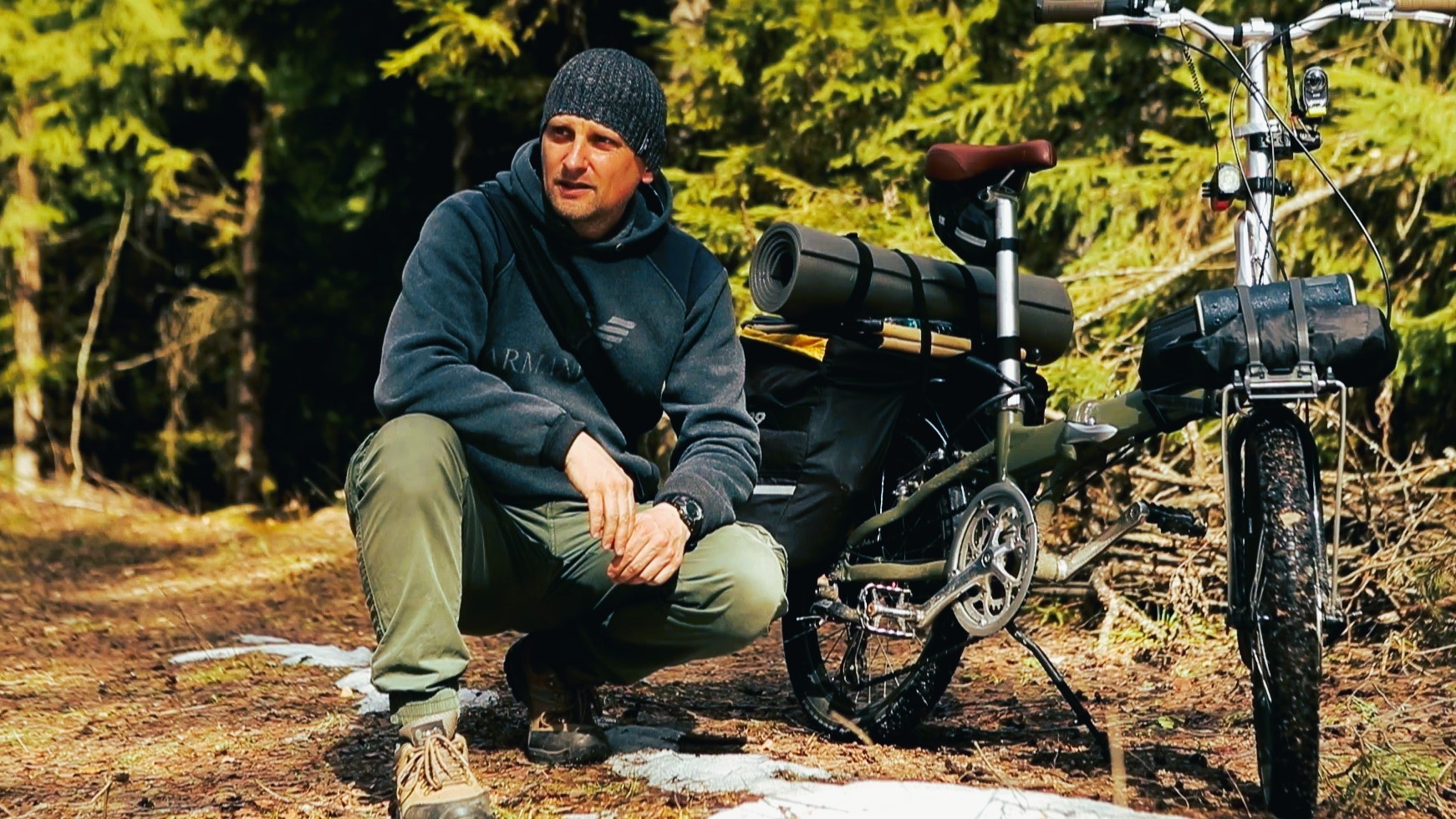 ночую в гамаке-2 попытка )