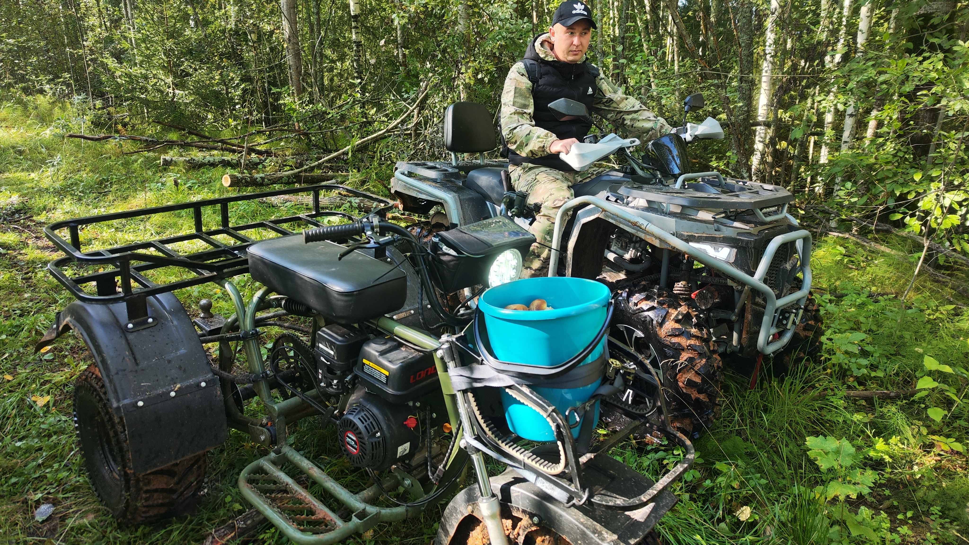 На тихую охоту на трицикле и квадроцикле!