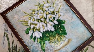 Подснежники (Сделано с любовью, ЦВ-039): готовая и оформленная работа