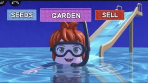 я попала в аквапарк в Grow a garden😮