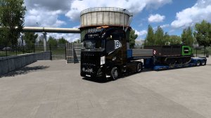 Euro Truck Simulator 2 Конвой со стримером на YouTube leonxzet 4.