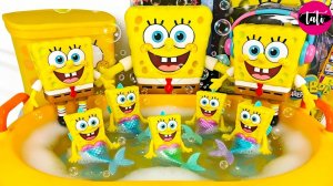 Играем в игрушки из мультика Спанч Боб. Мультфильм для детей. ASMR АСМР