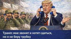 Воображаемые разговоры Трампа с тысячами иранских военных.