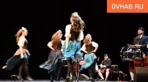 Ирландские танцы совместили со звучанием волынки на концерте в Комсомольске