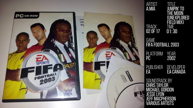 FIFA Football 2003 Soundtrack - A.mia - Jumpin' To The Moon (Unexplored Field Mix)
