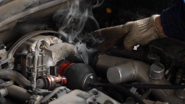 Слесарь по ремонту автомобилей: диагностика потери мощности двигателя дымогенератором