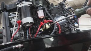 Переделка румпельного мотора Тохатсу/Меркури 50 2т3ц под дистанцию.