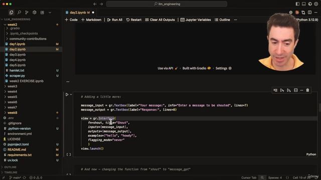 45. Day 2 - Building Gradio Interfaces with Authentication and GPT Integration