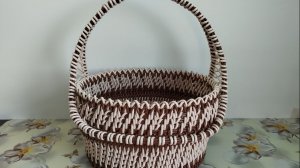 Мастер-класс Корзины корневым плетением, координаты в описании под видео