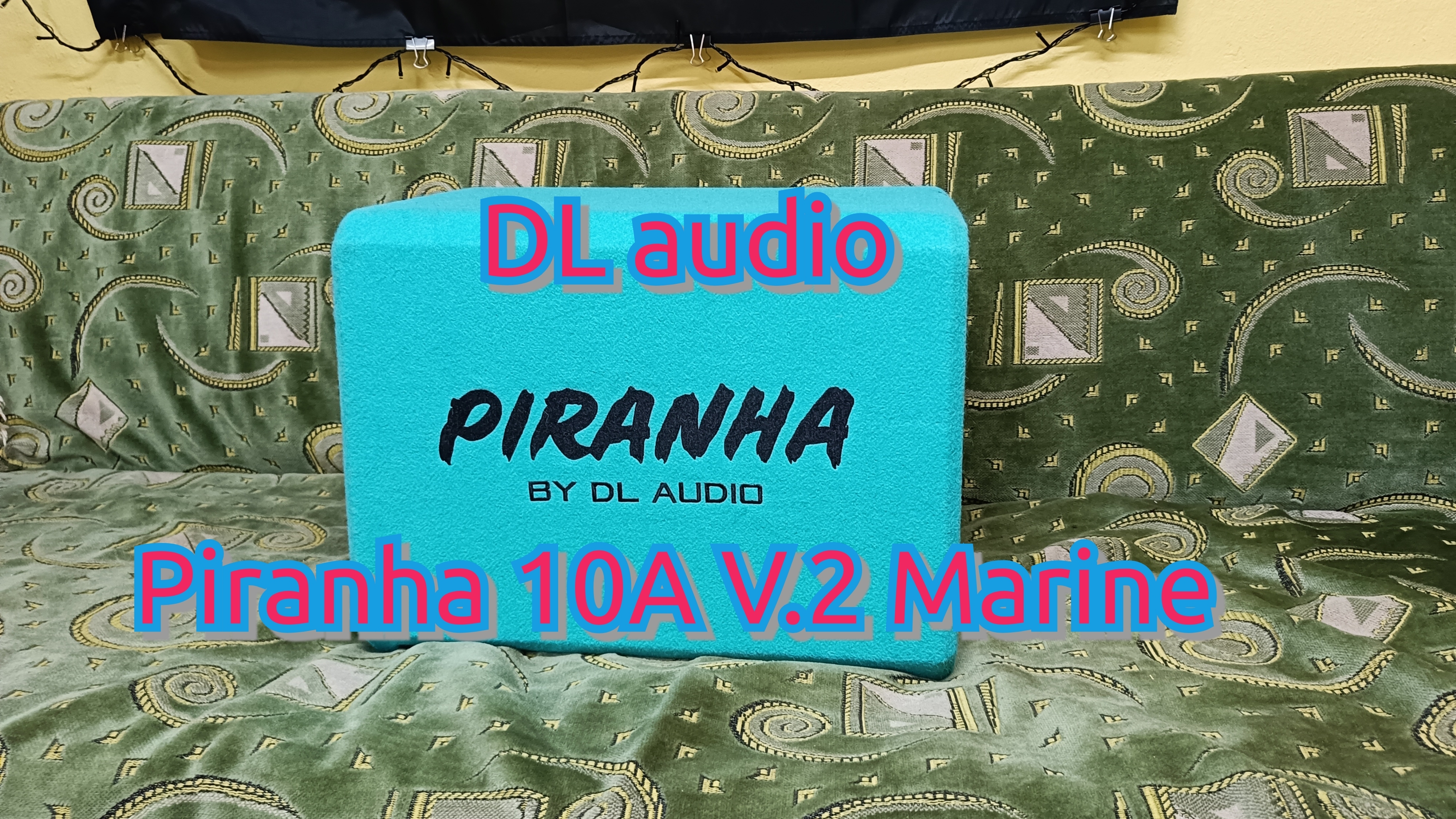 DL audio Piranha 10A V.2 Marine. Активный саб который удивляет.