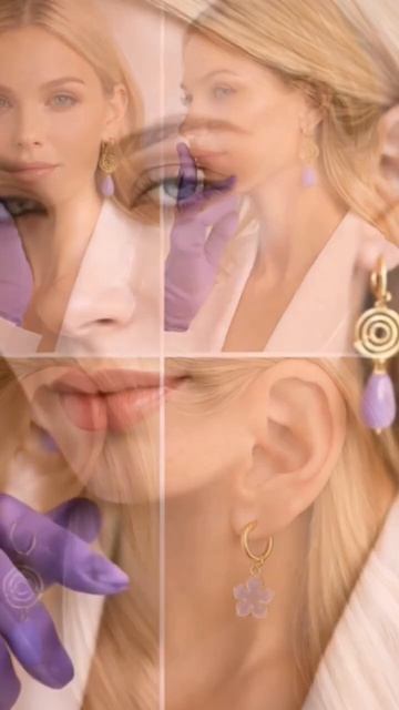 Серьги асимметричные. Хотела добавить акцент, добавила перчатки. Артикул вб в описании