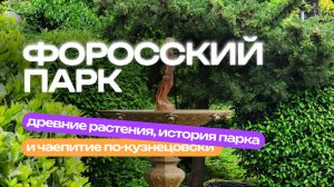 Прогулка по одному из самых красивых парков Крыма 🌳