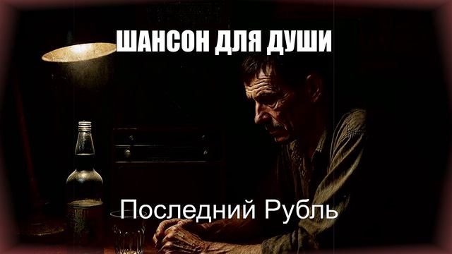 ШАНСОН ДЛЯ ДУШИ|Последний Рубль|НАСТОЯЩИЙ ШАНСОН