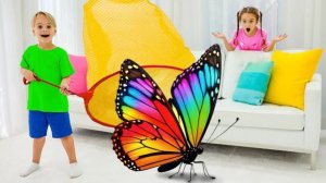 Крис ловит жуков дома