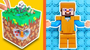 Я построил МИР LEGO MINECRAFT...