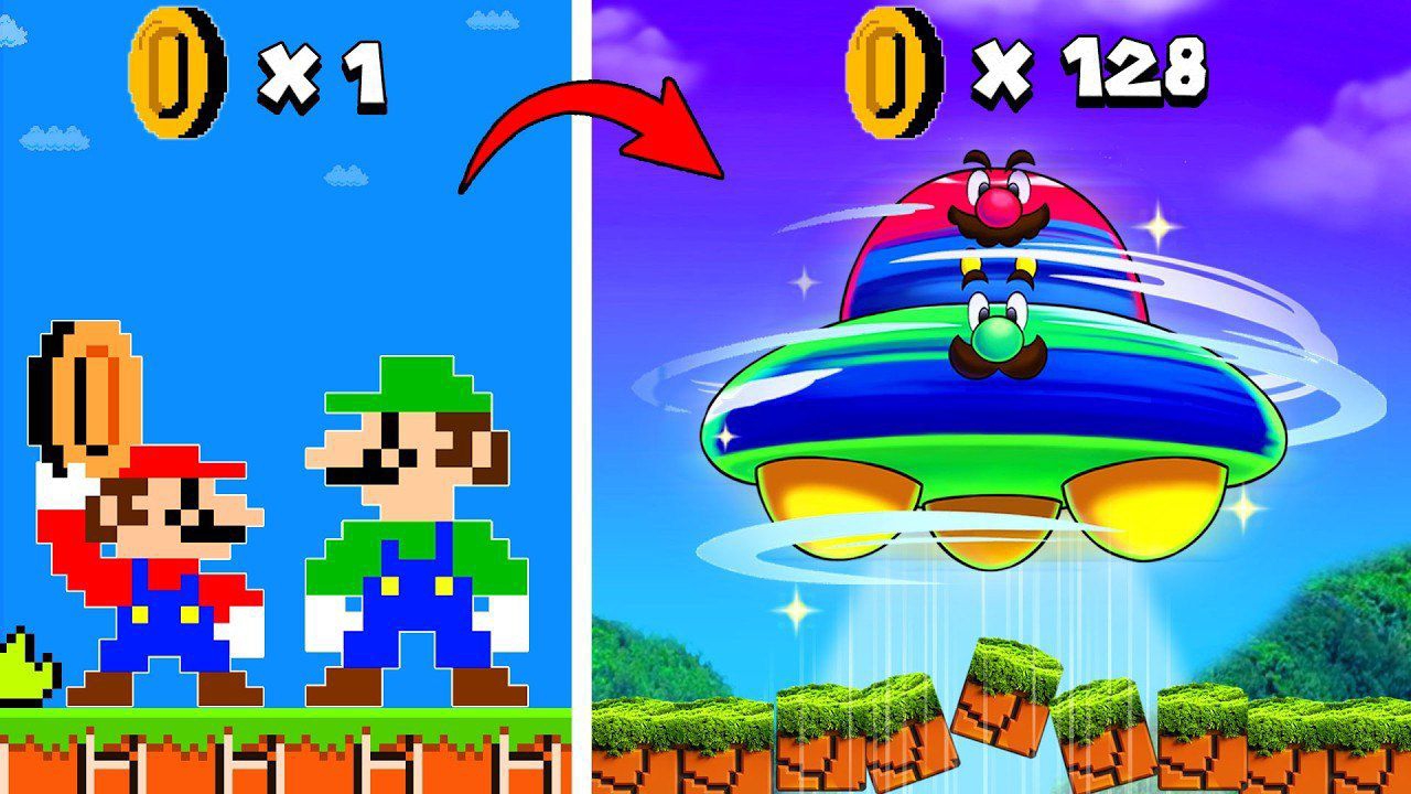 👽🛸Марио и Луиджи станут РЕАЛИСТИЧНЫМ НЛО-братством