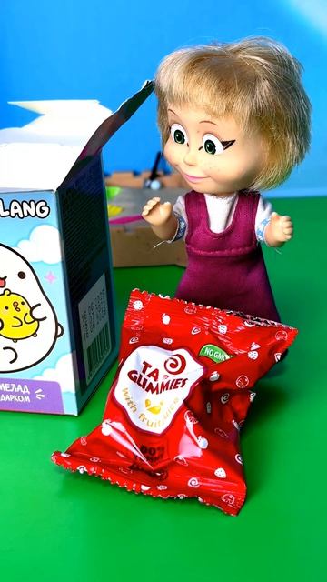 Машка открывашка😁 Свит бокс Моланг распаковка сюрпризов #shorts #моланг #распаковка #sweetbox