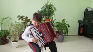 ДШИ ст. Раевской. Плешаков Святослав. 10 лет. Аз.Иванов. Полька