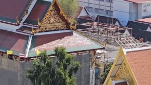 Это стоило того, чтобы пройти столько ступеней вверх! Храм Золотой Горы Ват Сакет. Бангкок. Таиланд