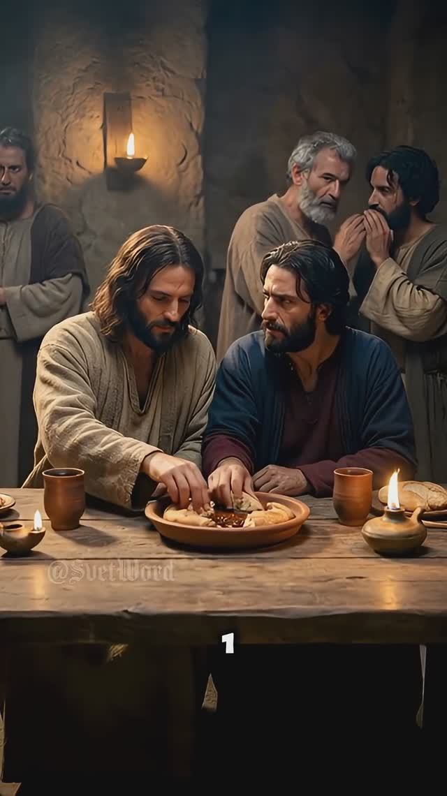 «Тайная вечеря» — последняя трапеза Иисуса Христа со своими учениками накануне Крестных страданий.