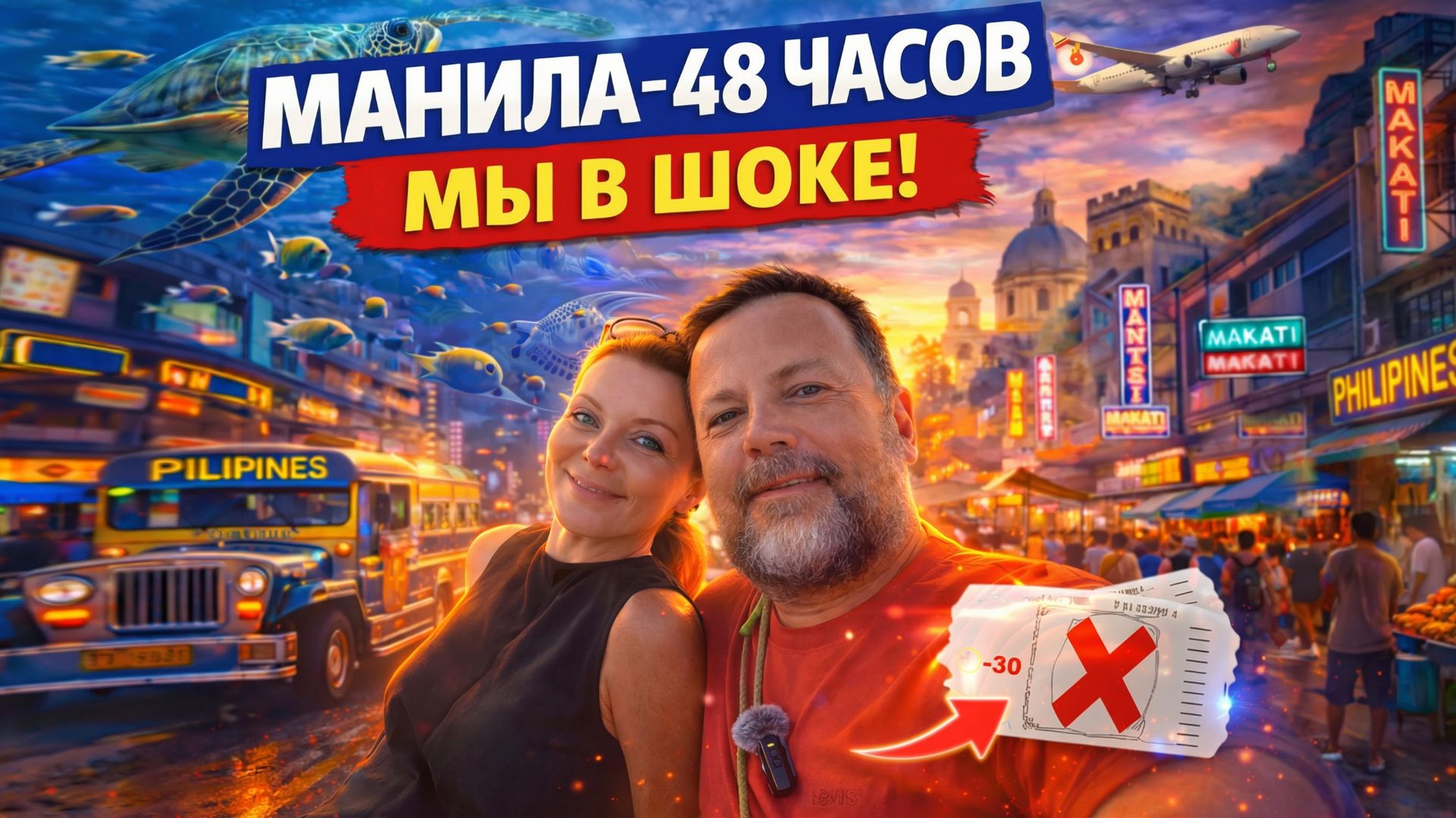 Манила за 2 дня: Все достопримечательности и проблемы с билетами.