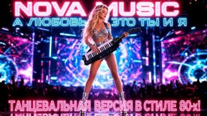 А ЛЮБОВЬ - ЭТО ТЫ И Я. Танцевальная версия в стиле 80-х. Премьера песни!