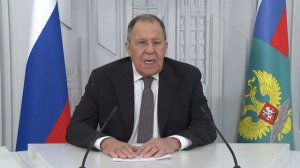 Видеообращение  С.Лаврова к зрителям документального фильма «Помощь без границ»