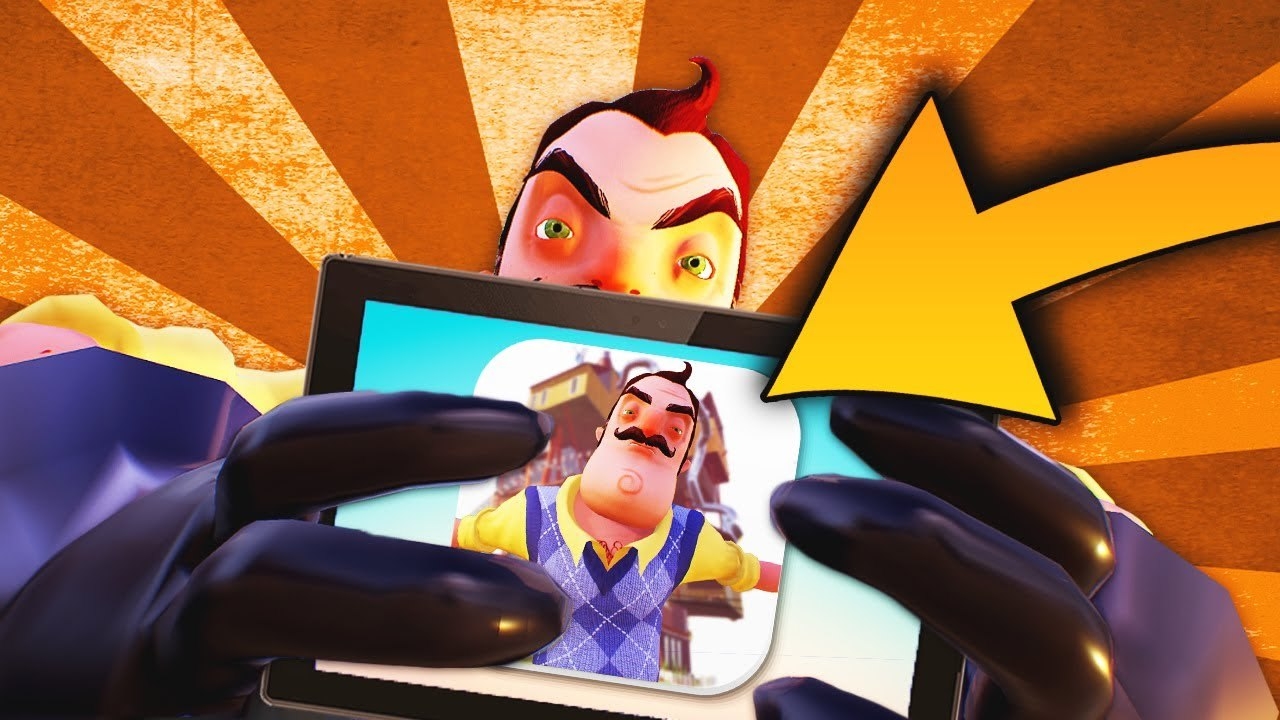 HELLO NEIGHBOR MOBILE GAMES?! | Hello Neighbor Mobile Game Rip off Gameplay (iOS Game)