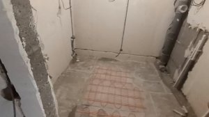 Укладка Тёплых полов под плитку. ремонт ванной под ключ