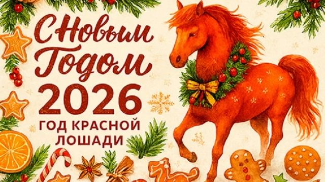 Новый Год нв огненной кобылке Ст. Л. Лабинцево, исп и муз Н. Жукова