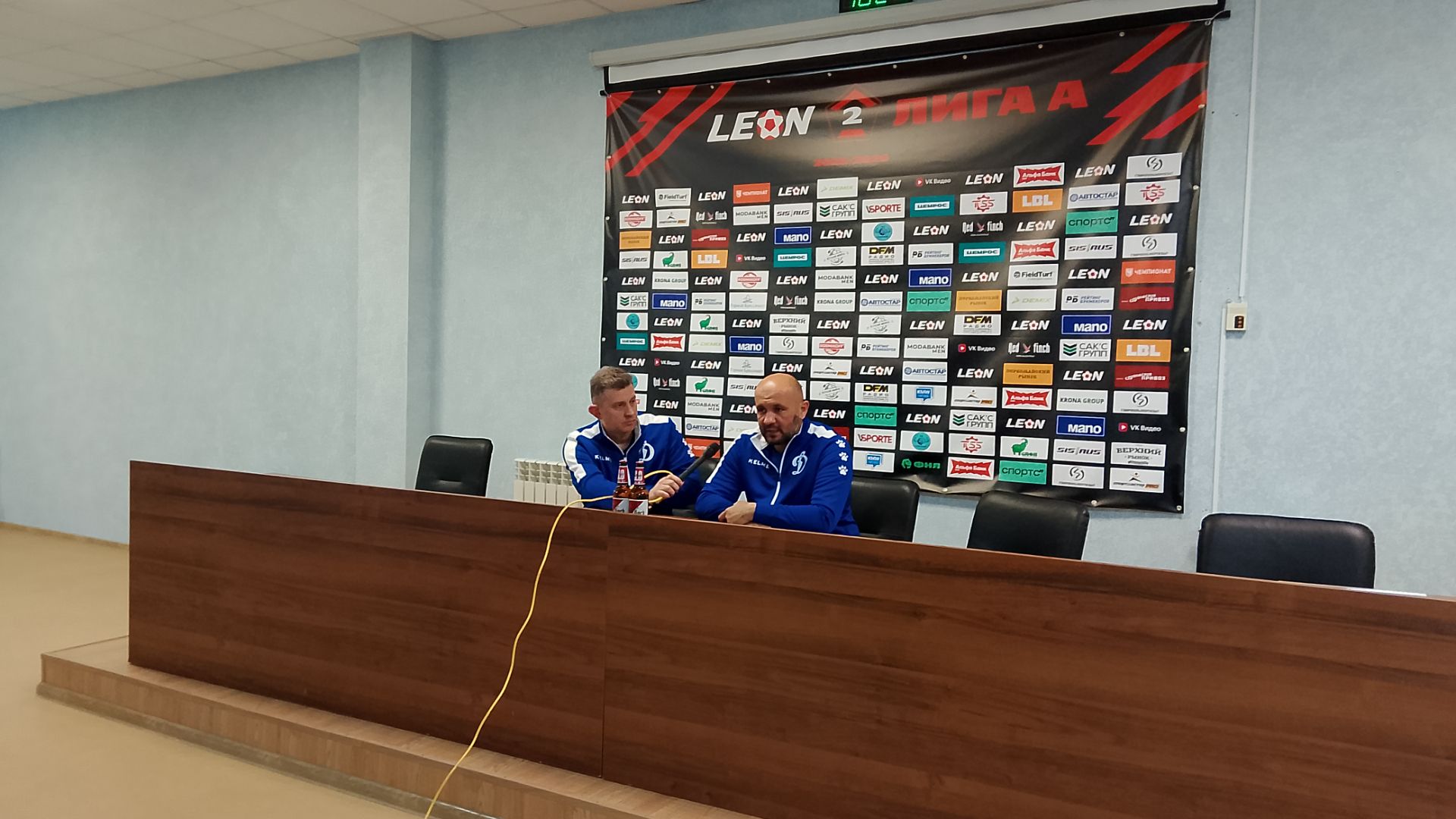 ПРЕСС КОНФЕРЕНЦИЯ 3 ТУРА ГЛАВНЫХ ТРЕНЕРОВ АМКАР ПЕРЬМЬ И ДИНАМО СТАВРОПОЛЬ