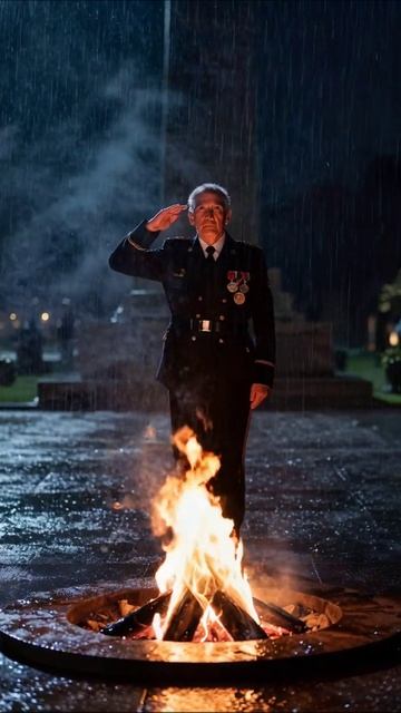 Сквозь дождь воспоминаний: последняя дань уважения #память #ветеран #скука