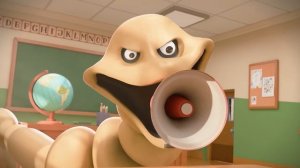 ГОЛОДНЫЙ ЧЕРВЬ И РУМИ В ШКОЛЕ! K-Pop Охотницы на Демонов Huntrix анимация