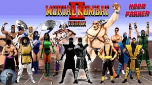 Mortal Kombat 2 Remix  Noob Saibot Ретро Файтинг
