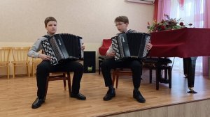 Дуэт "Братство меха" Соколов Илья и Егоров Михаил