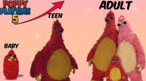 Poppy Playtime: ЭВОЛЮЦИЯ ВЗРОСЛЕНИЯ/ ЛИЛИ ЛАВБРЕЙДС, Чам Чомпкинс, ХАГГИ ВАГГИ, Поппи, Прототип